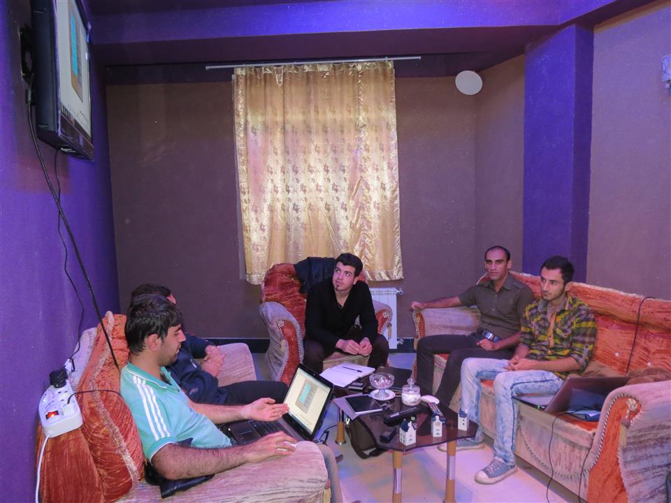 برگزاری کلاس های اموزشی در کردستان 