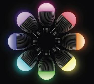 لامپ‌های هوشمند میس‌فیت با امکان تغییر رنگ از طریق تلفن هوشمند